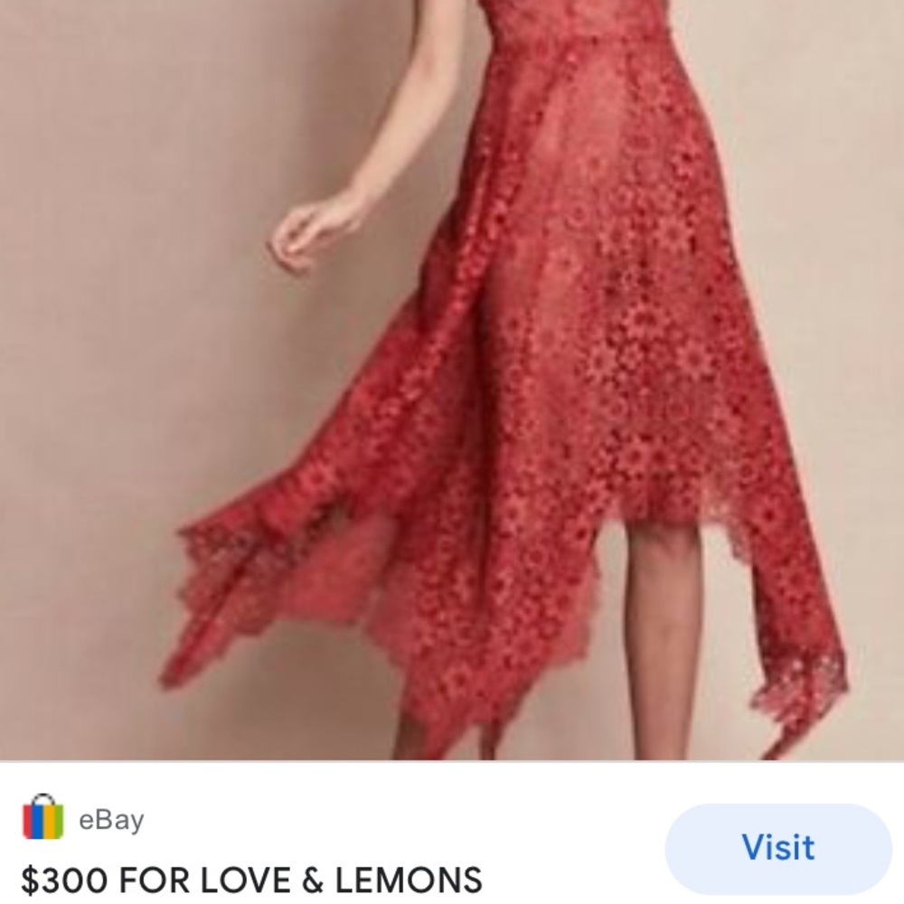 EUC For Love and Lemons Rosemary Dress sz S - Picture 6 of 13